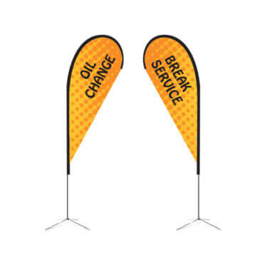 Outdoor Advertising Feather Flags