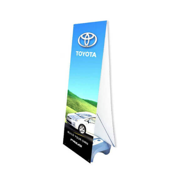 24 Outdoor 2 sided X Banner Stand Water Base with Vinyl Print megastore printing 1