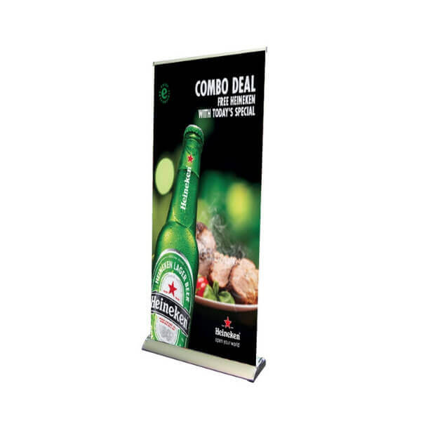 33 Premium Roll Up Banner Stand with Vinyl Print megastore printing
