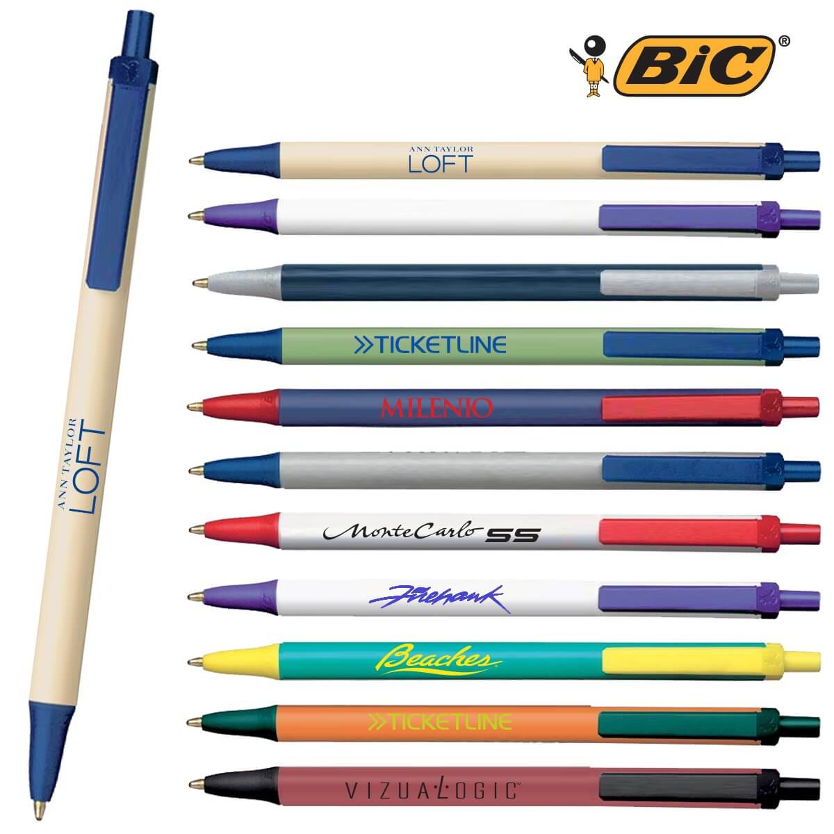 bic clic stick pens megastore printing